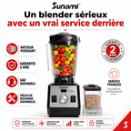 Sunami opus: Mixeur haute performance  Turbocrush - (Version améliorée 2026)