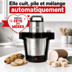 Foutoumix Triple-Action : ton foutou, placali, kabato pilé en 20 min, sans effort, avec le vrai goût maison"